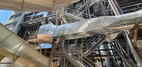 Canalizzazioni industriali con rivestimento metallico